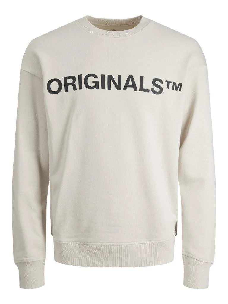 Jack & Jones Herren Pullover JORCLEAN SWEAT CREW NECK SN