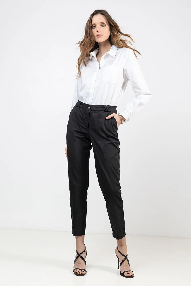 Pantalon seconde peau coloris noir
