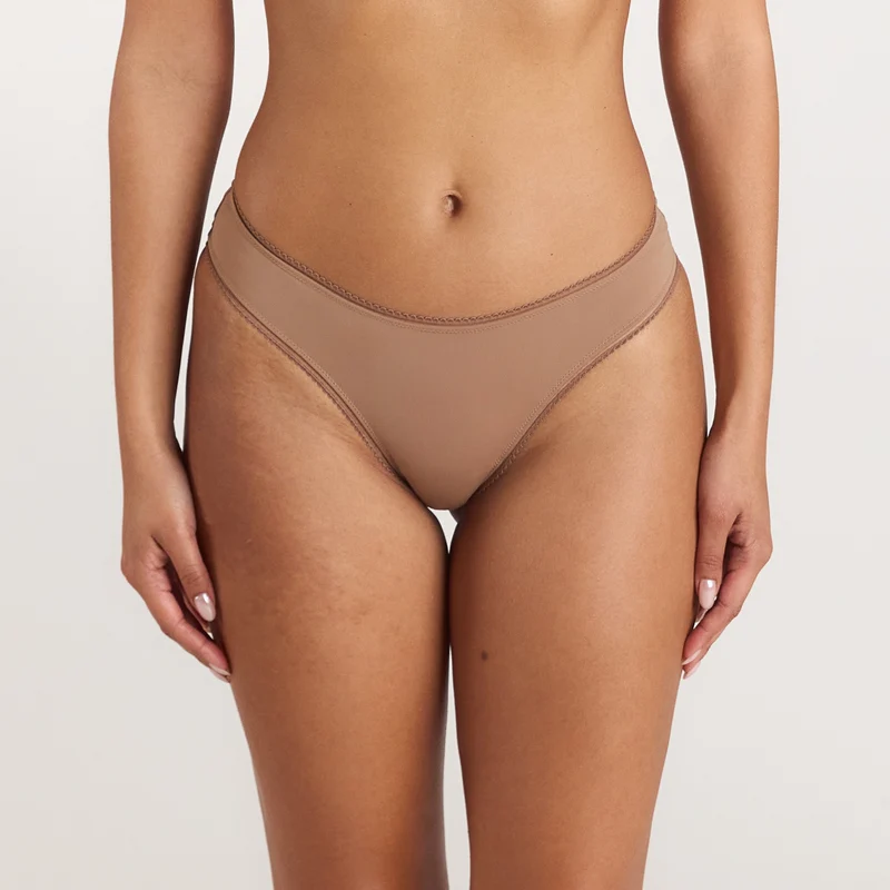 Comfort Brazilian Slip - Hasel