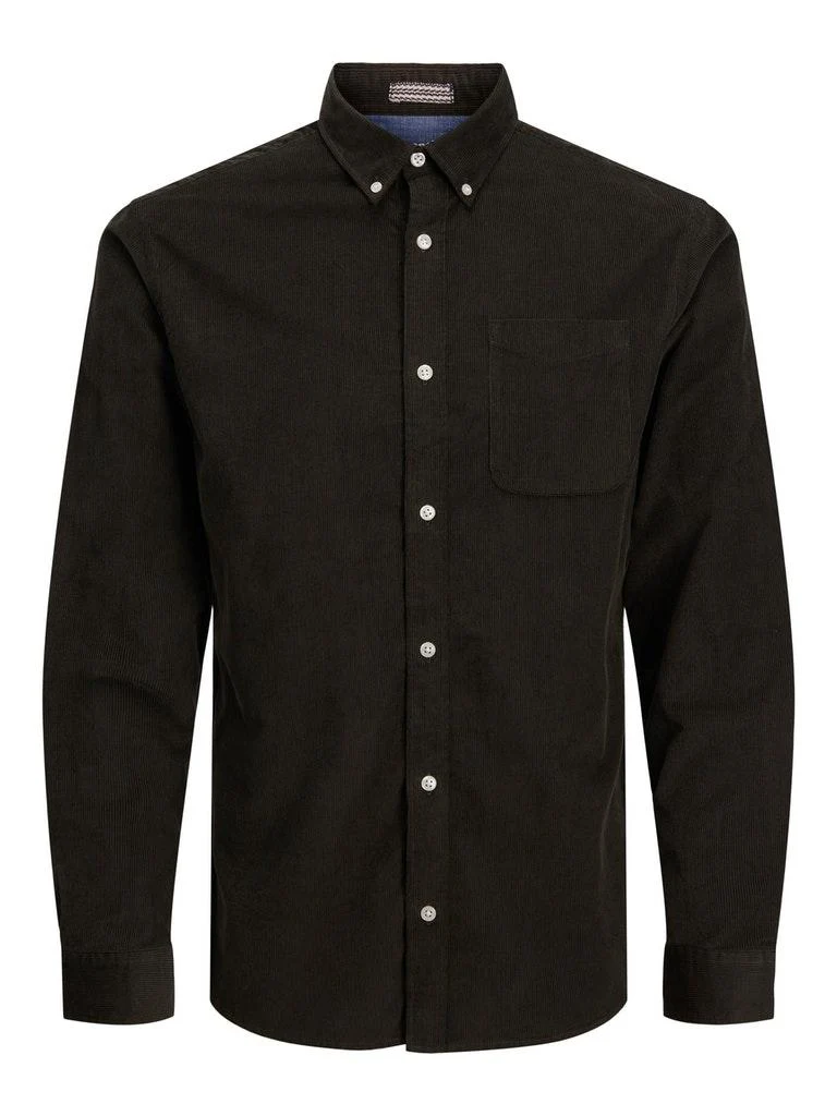 Jack & Jones Herren Hemd JJECLASSIC CORDUROY SHIRT L/S SN