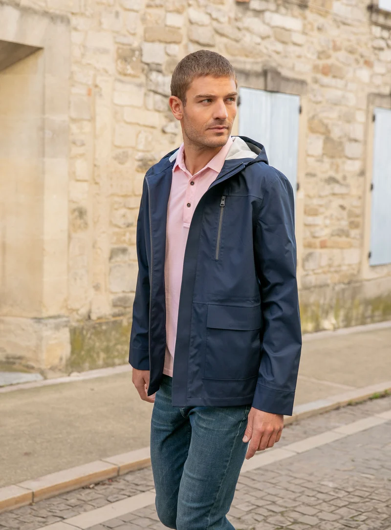 Parka coupe vent navy