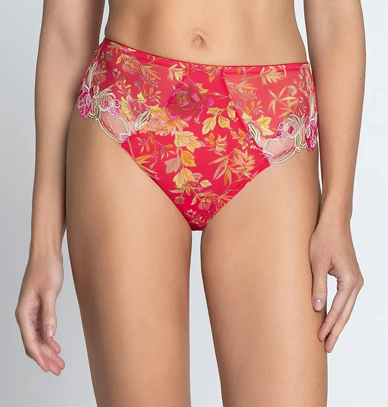Lise Charmel - Foret Rubis Slip mit hoher Taille, Santal Rouge