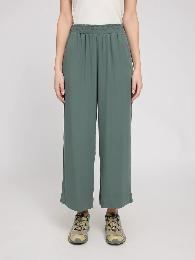 Wide Leg Viscose Pants bottle