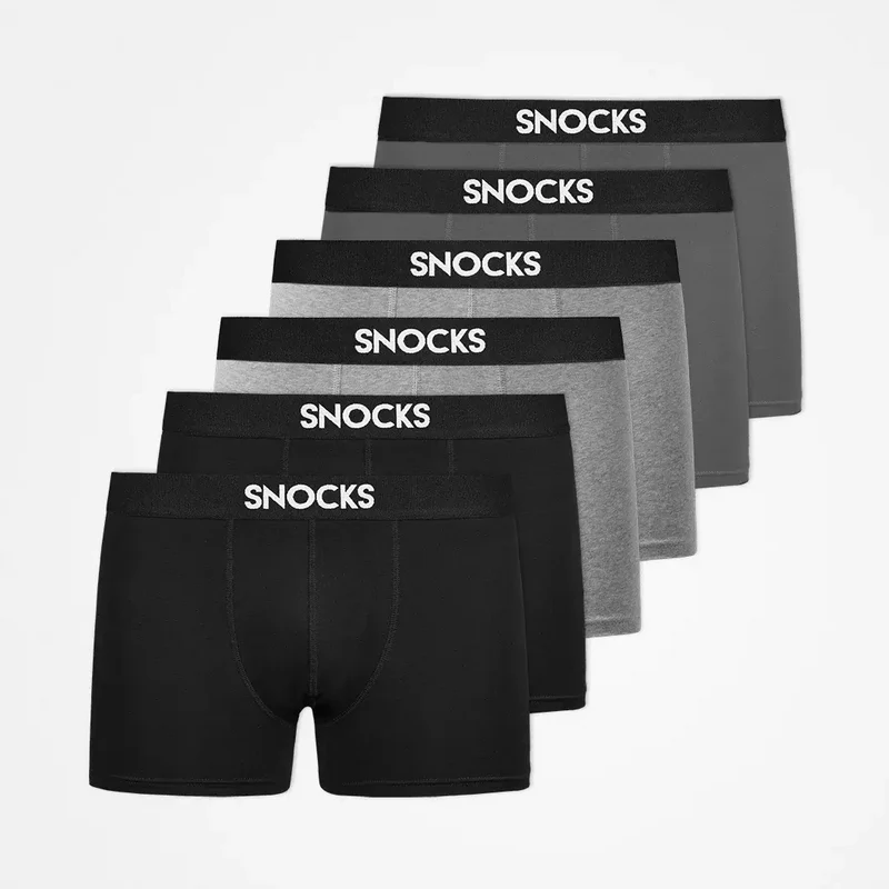 Boxershorts | Mix (Schwarz/Grau/Hellgrau)