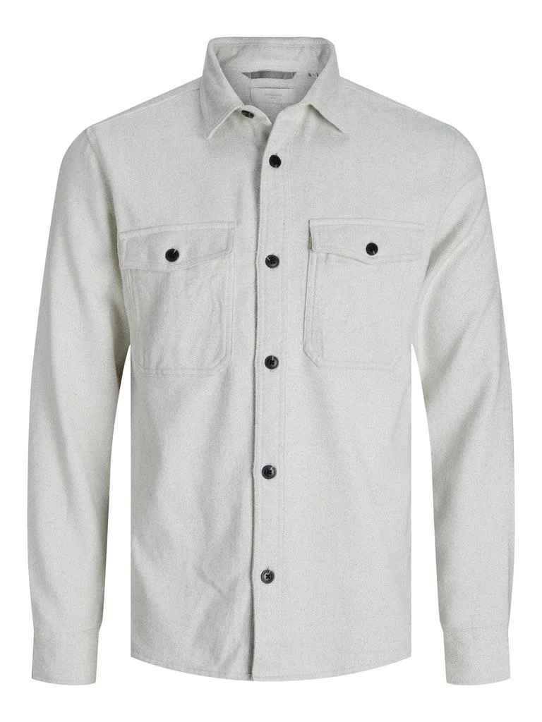 Jack & Jones Herren hemd JPRMARK TWILL OVERSHIRT L/S SN