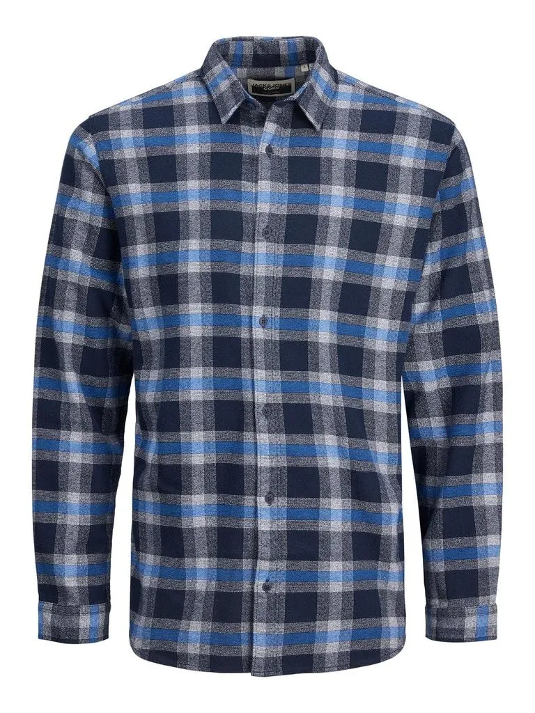 Jack & Jones Herren Hemd JCOBERG SHIRT LS LN AW 22
