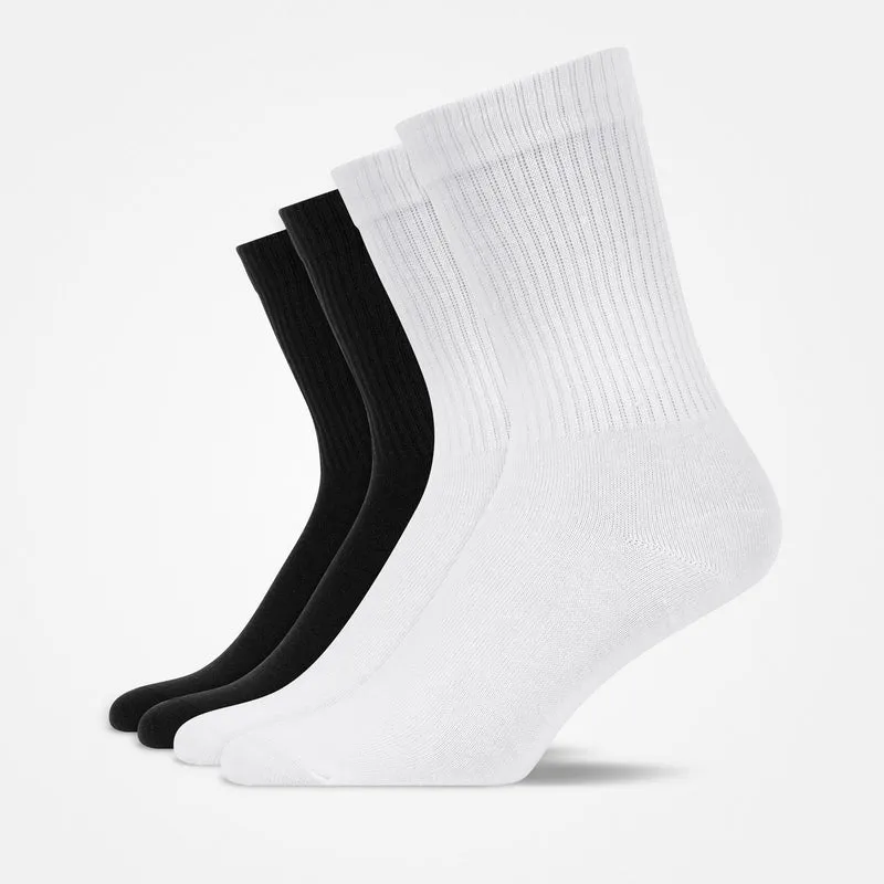 Tennissocken | Schwarz-Weiß