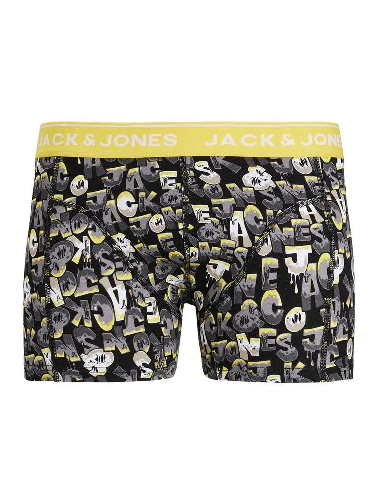 Jack & Jones Herren Boxershorts JACGRAFFITI LOGO TRUNK