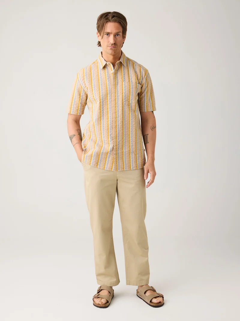 Flint Wide Chino Pants twill