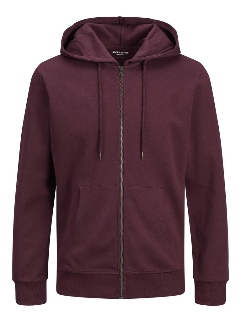 Jack & Jones Herren Hoodie JJEBASIC SWEAT ZIP HOOD NOOS