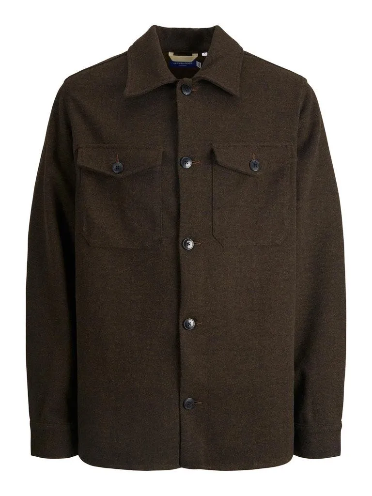 Jack & Jones Herren Hemd JOROLLIE OVERSHIRT LS NOOS