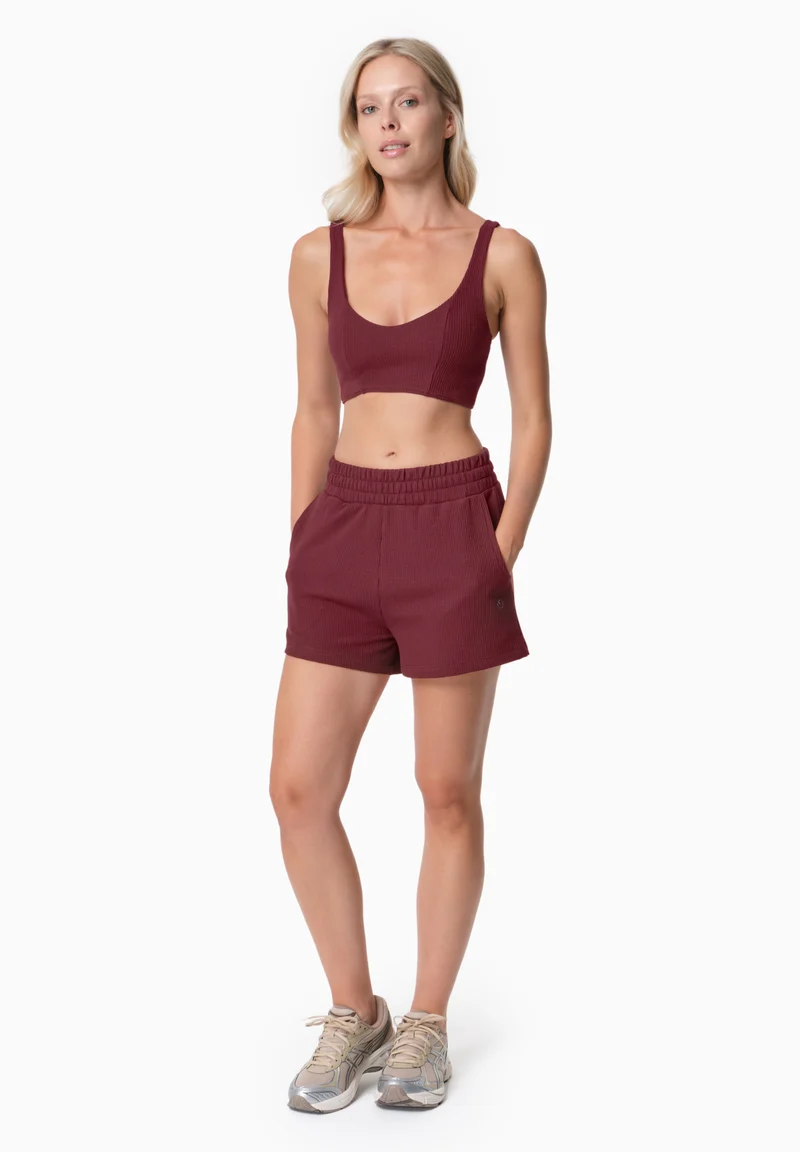 SAVANNA | Waffel Shorts aus Bio-Baumwolle und recyceltem Polyester