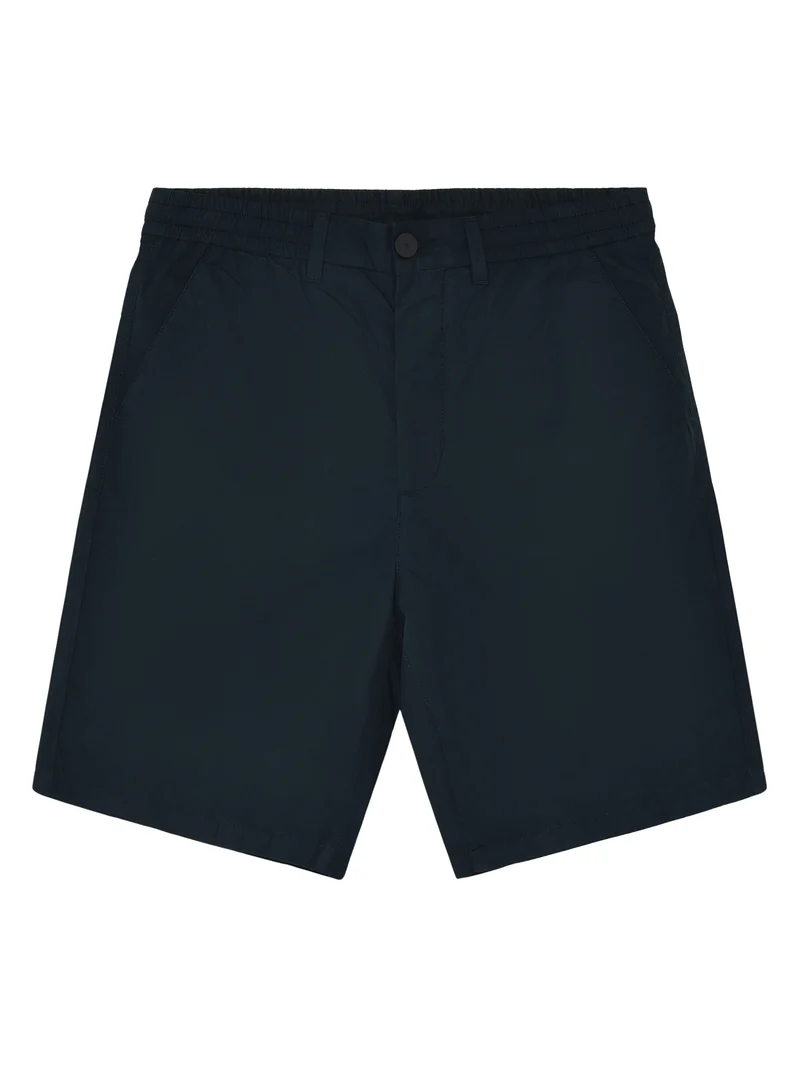 Fig Comfort Poplin Shorts total eclipse