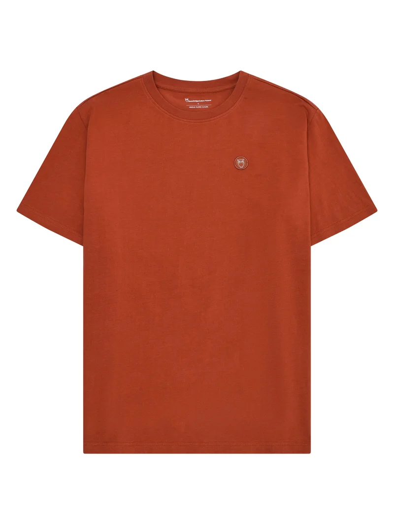Badge T-Shirt burnt brick