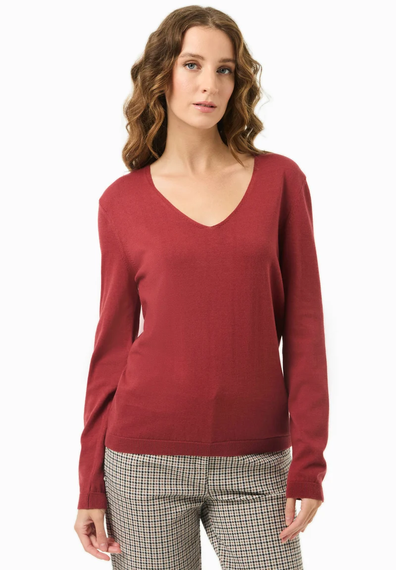 Strickpullover aus Bio-Baumwolle