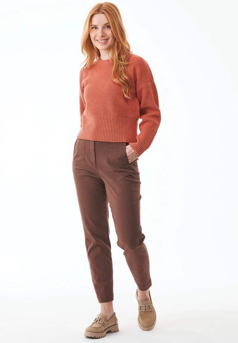 Hose aus TENCEL™ Lyocell und Bio-Baumwolle