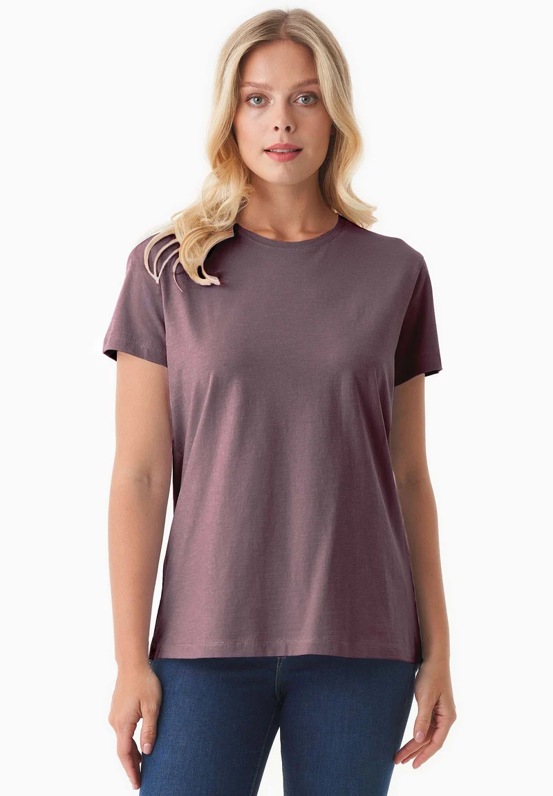 Basic T-Shirt aus Bio-Baumwolle