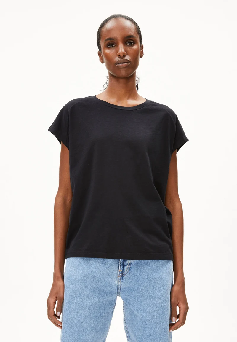Slub Jersey T-Shirt black