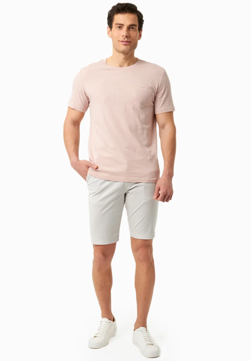 Slim-Fit Chino-Shorts aus Bio-Baumwolle
