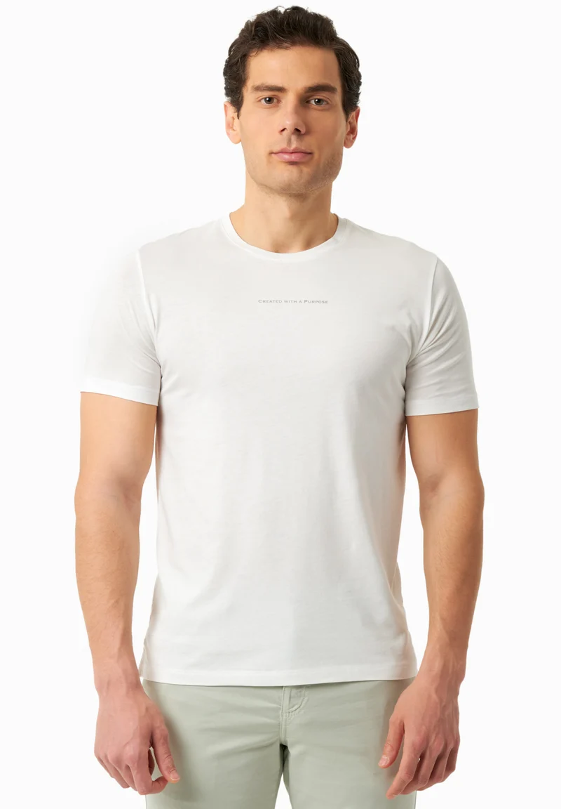 T-Shirt aus TENCEL™ Modal und Bio-Baumwolle