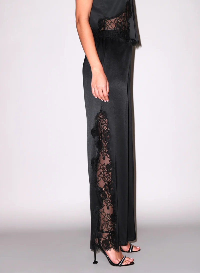 Juliet Silk & Lace Pant