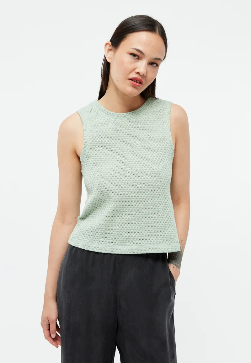 Top GBShirley Jacquard light mint