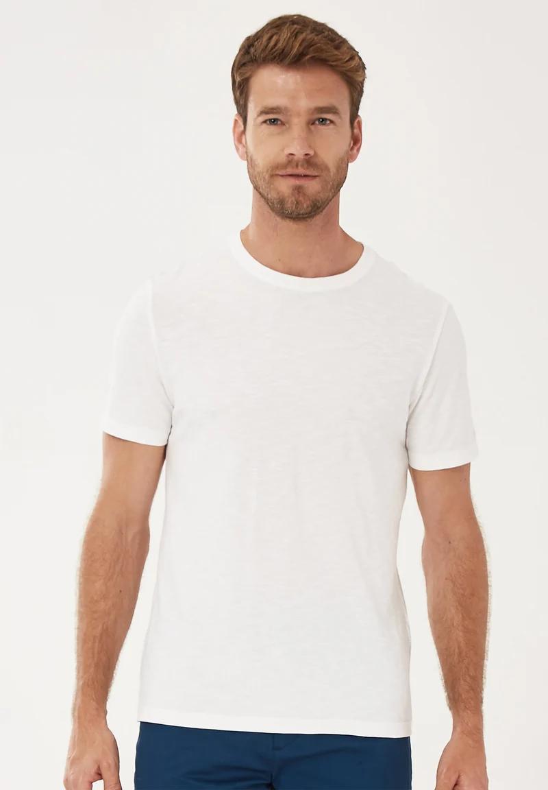 Basic T-Shirt aus Bio-Baumwolle