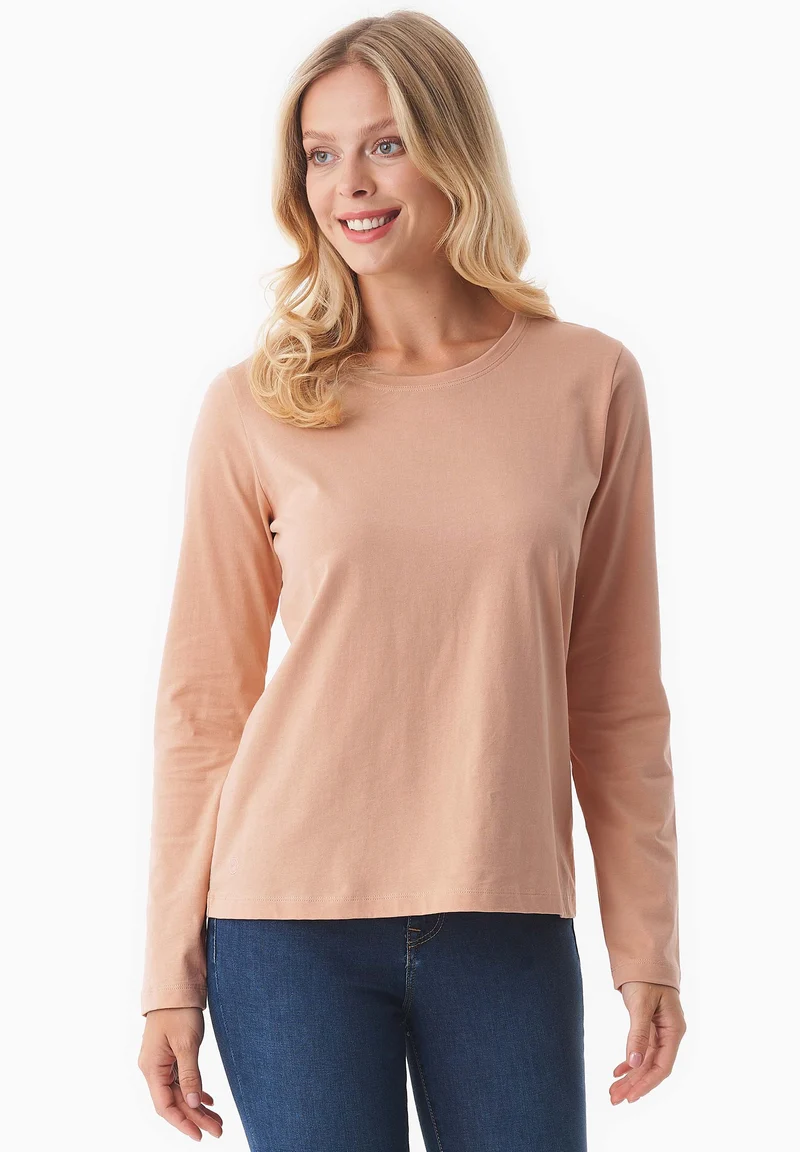 Langarmshirt aus Bio-Baumwolle
