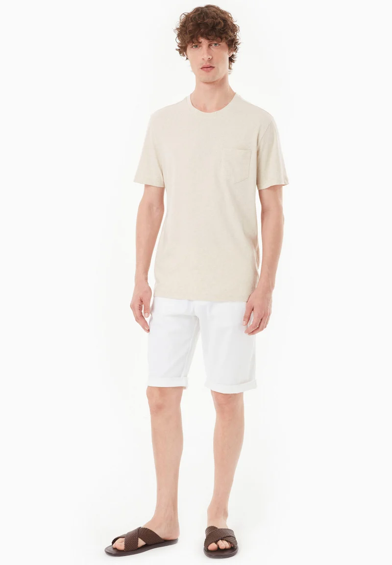 Regular-Fit Shorts aus Bio-Baumwolle