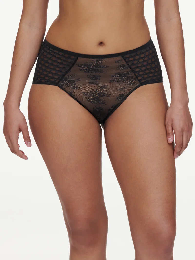 Chantelle - Poison High-Waist-Full-Slip Schwarz
