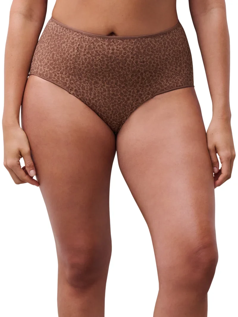 Chantelle EasyFeel - Norah High-Waisted Full Brief Wild Brown