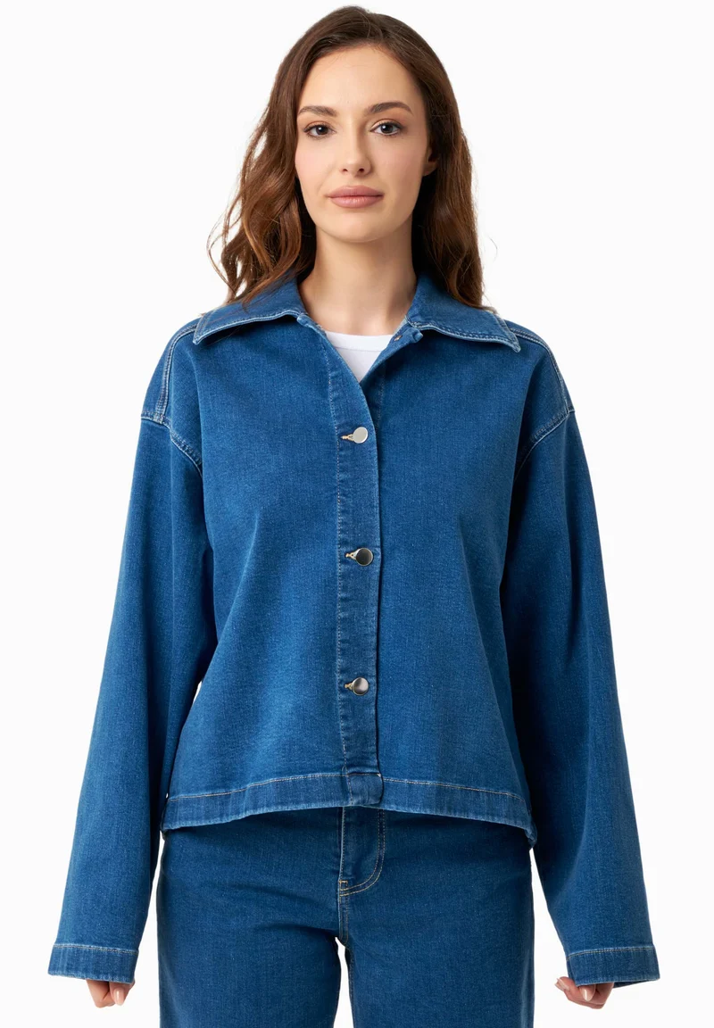 Jeansjacke aus Bio-Baumwolle