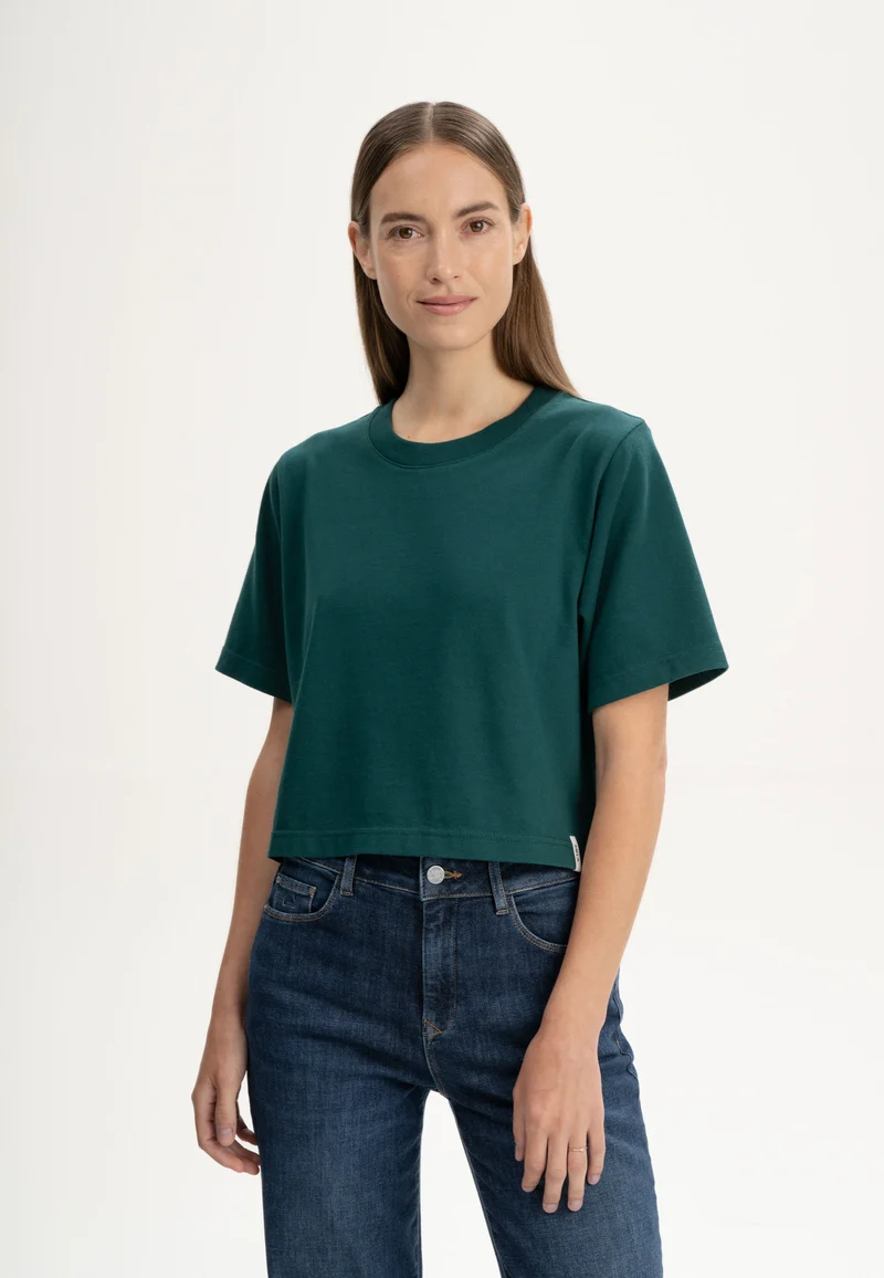 Cropped T-Shirt Joshna tiefsee