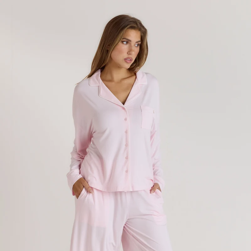 Modal Pyjamahemd - Rosa