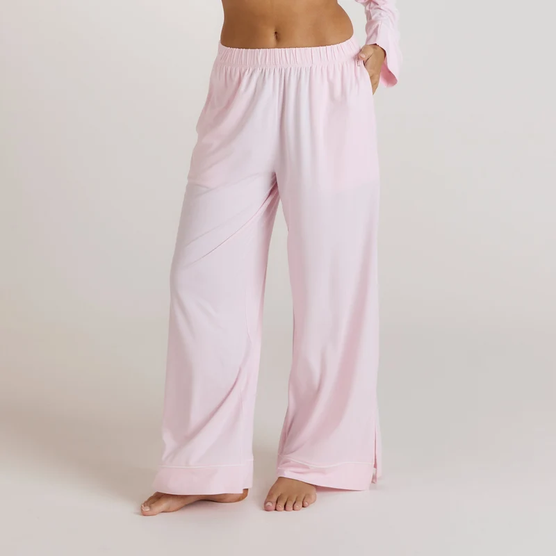 Modal Pyjamahose - Rosa