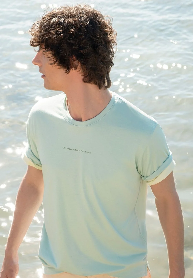 T-Shirt aus TENCEL™ Modal und Bio-Baumwolle