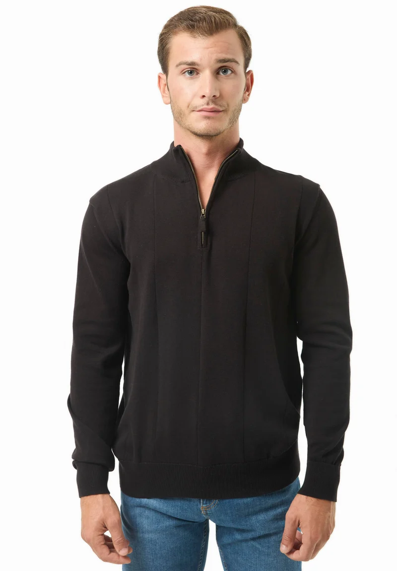 Troyer-Pullover aus Bio-Baumwolle