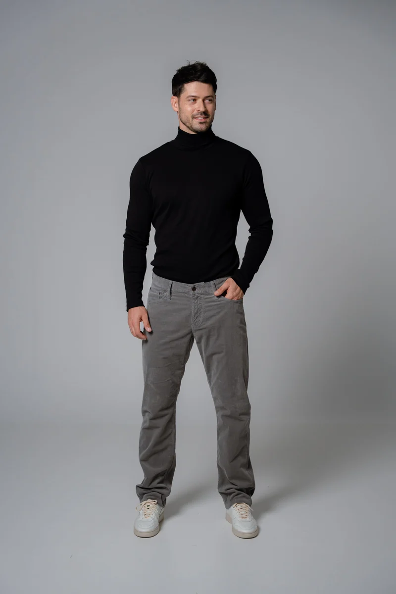 Milo Corduroy stone grey