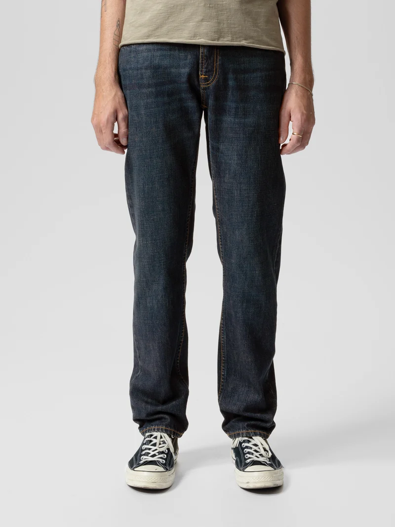 Gritty Jackson aged indigo