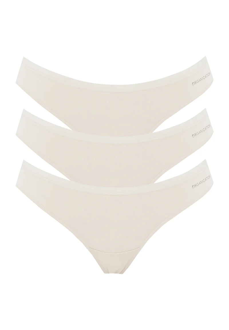 KAVINN | Tanga aus Bio-Baumwolle und TENCEL™ Modal im 3er-Pack