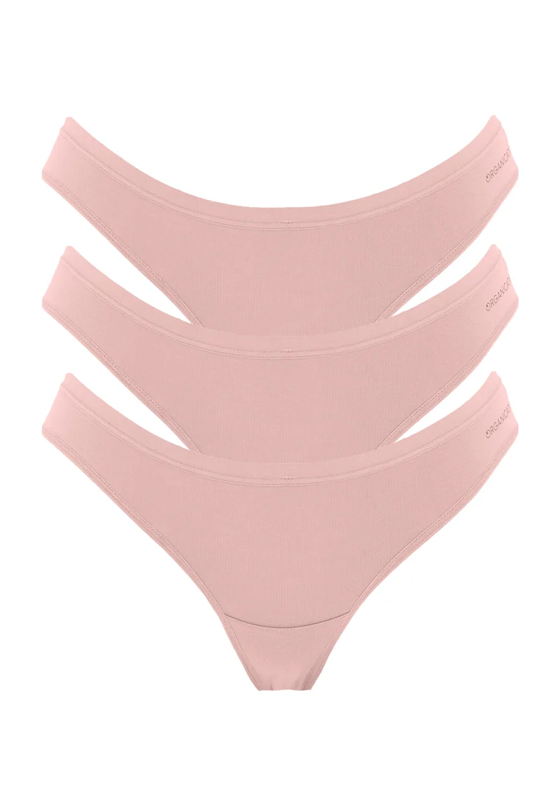 KAVINN | Tanga aus Bio-Baumwolle und TENCEL™ Modal im 3er-Pack