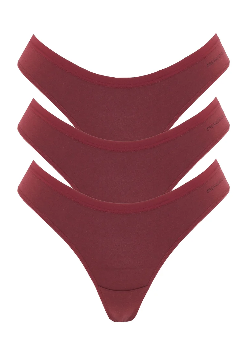 KAVINN | Tanga aus Bio-Baumwolle und TENCEL™ Modal im 3er-Pack