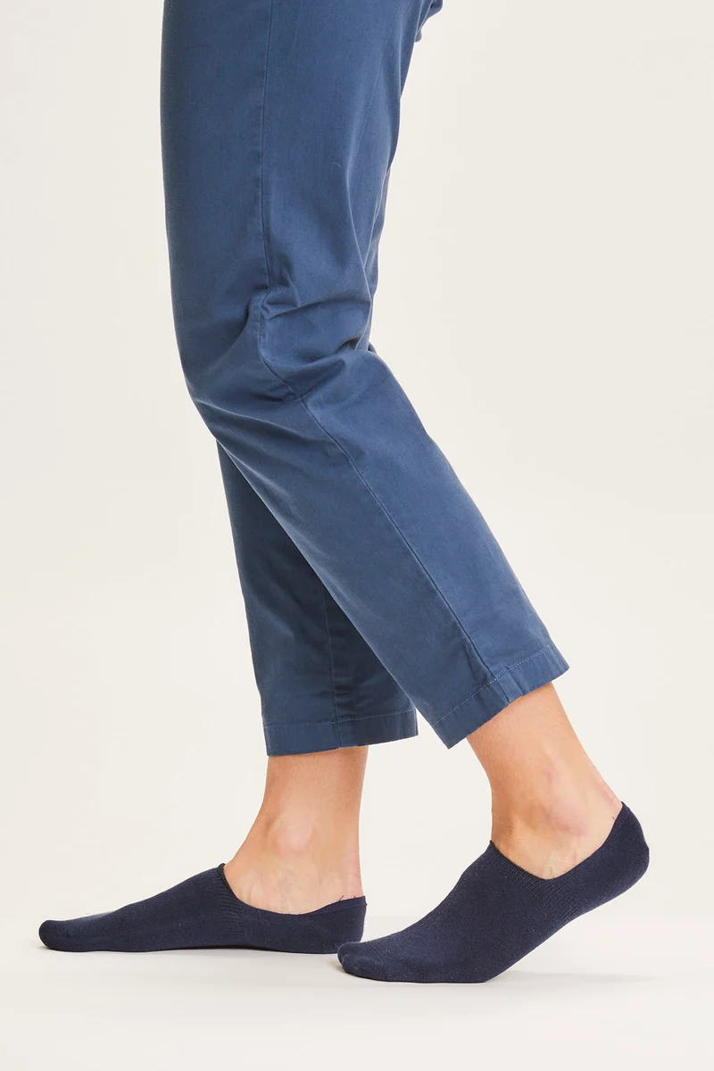 Elon 2-Pack No Show Footies total eclipse