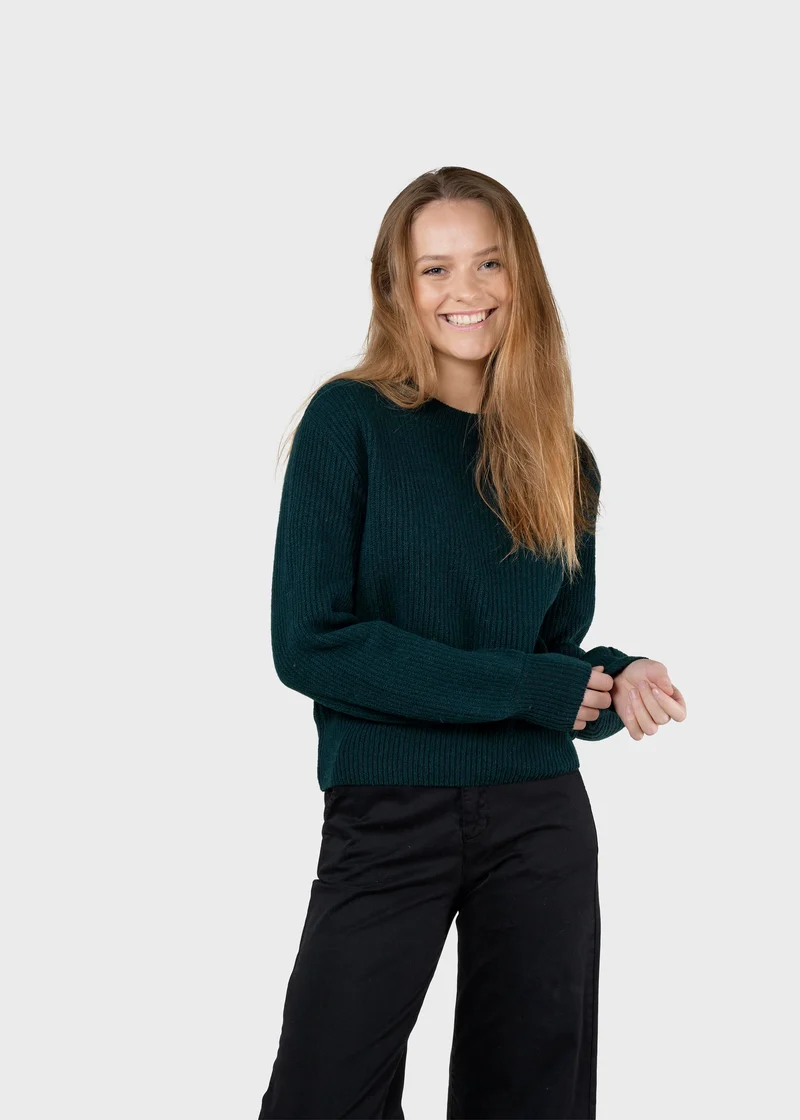 Gerda Knit moss green