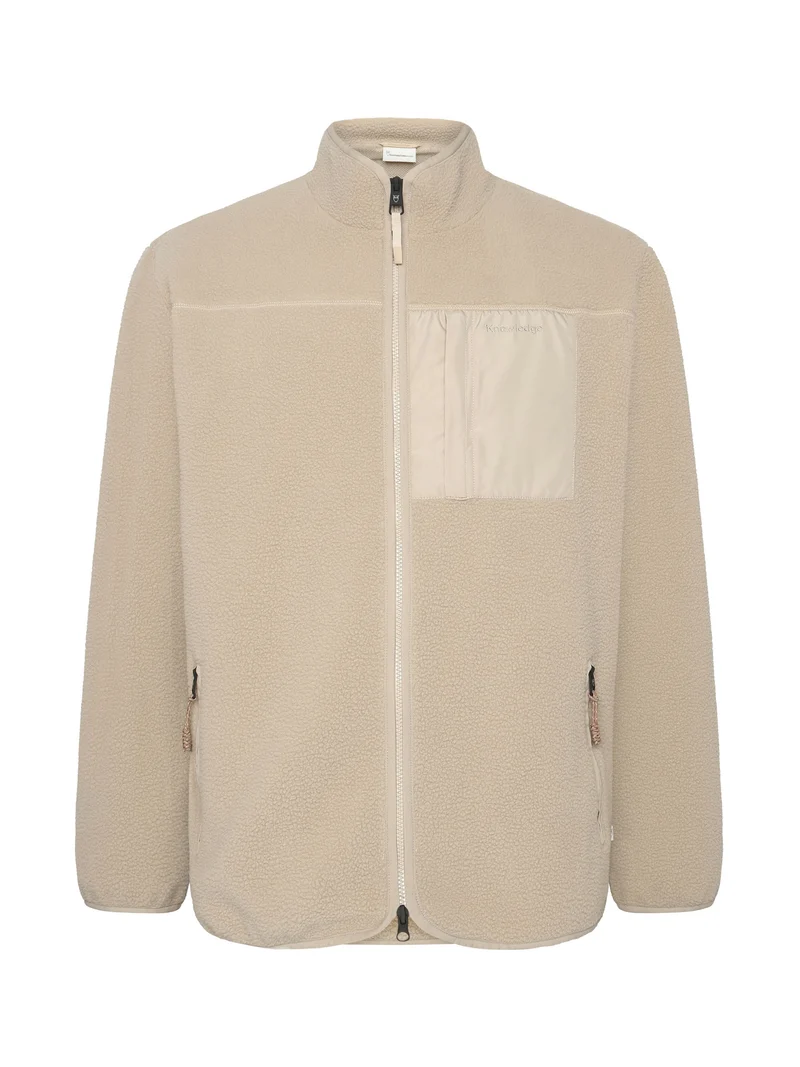 Zip Fleece Jacket light feather gray