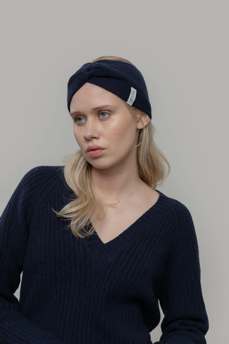 Headband Nadia blue mora