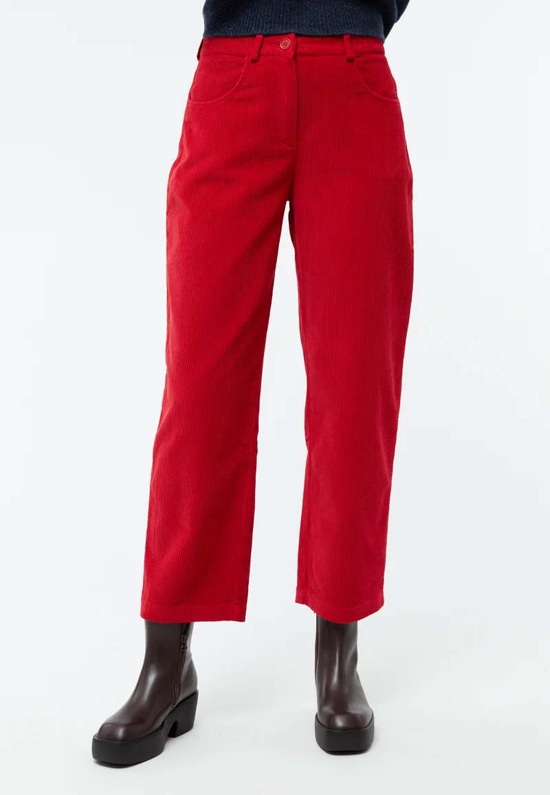 Trousers GBCoralie Cord crimson
