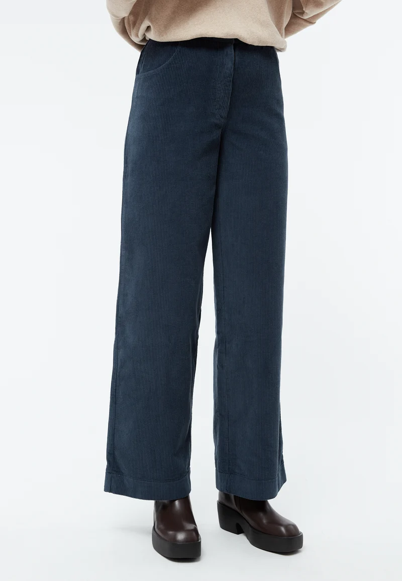 Trousers GBElena Cord midnight blue