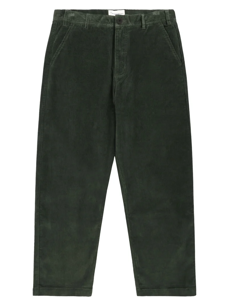 Flint Wide Corduroy Chino Pants forest night