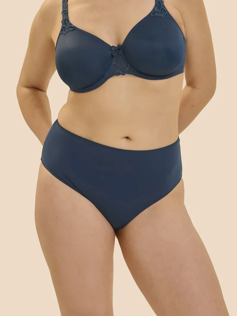Simone Perele - Andora High Waist Slip Petrol Blue